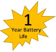 1 year battery life star
