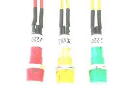 neon 240v indicators